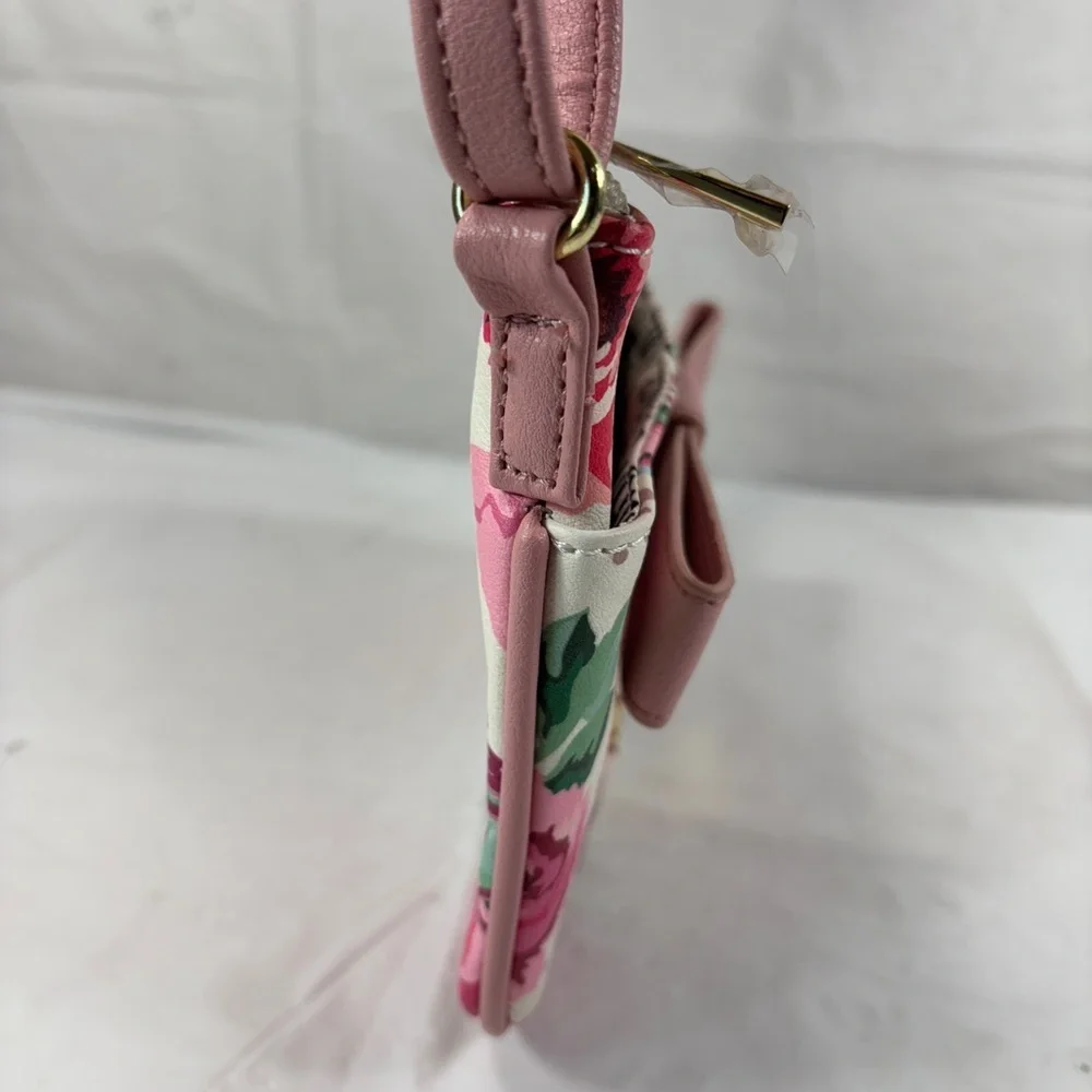 Juicy Couture Pick Ur Petal  Peek A Bow Floral Crossbody new no tags - Picture 4 of 10